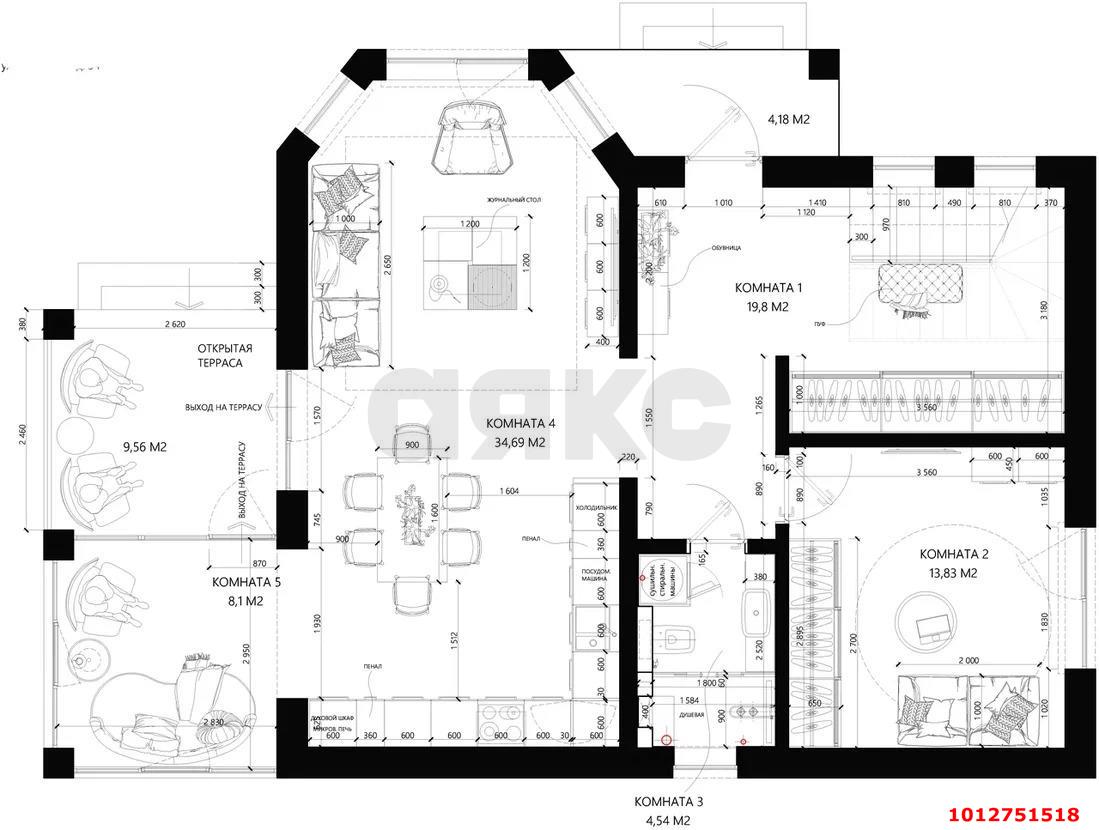 Фото №19: Дом 200 м² + 4 сот. - Краснодар, Горхутор, ул. Степана Неустроева, 7