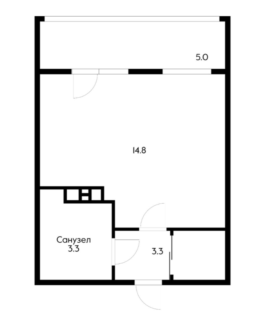 Фото №20: Студия 28 м² - Краснодар, Прикубанский внутригородской округ, квартал Доброта, мкр. Любимово, 16