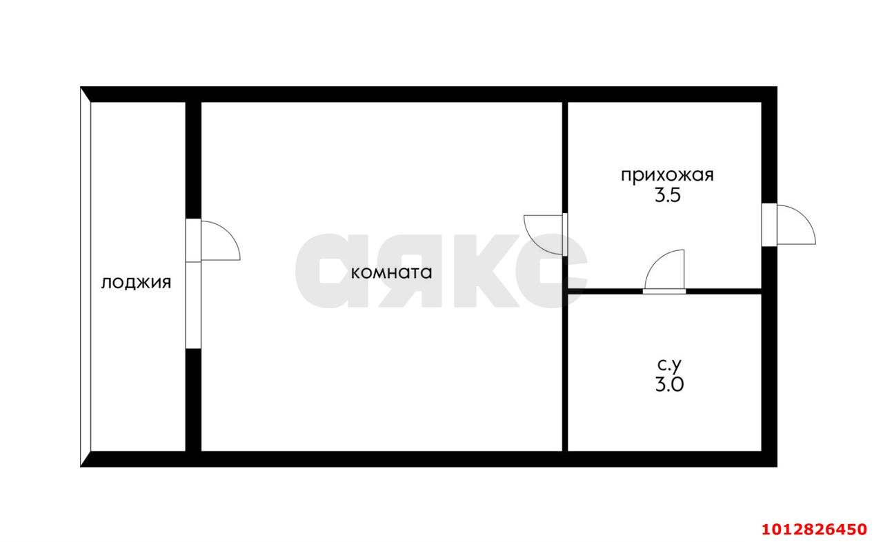 Фото №6: Студия 20 м² - Краснодар, Прикубанский внутригородской округ, ул. Почтовое отделение 73, 73