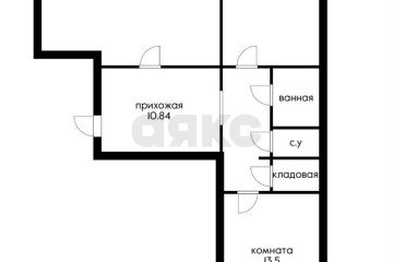 Фото №1: 2-комнатная квартира 82 м² - Краснодар, мкр. Школьный, ул. Школьная, 19