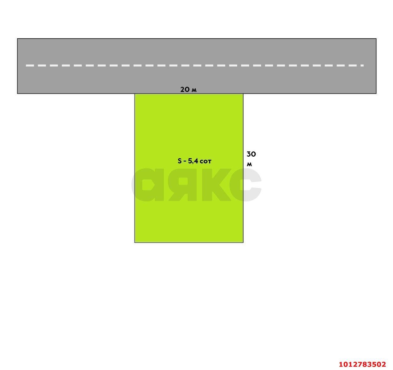 Фото №6: Земельный участок 5.41 сот. - Краснодар, Прикубанский внутригородской округ, Сады Калинина, ст Лесник, ул. Цветочная, 95