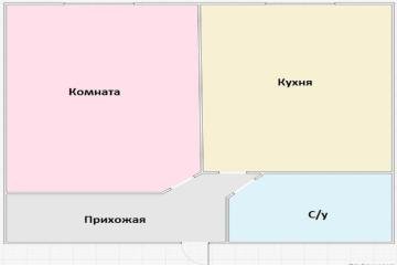 Фото №5: 1-комнатная квартира 36 м² - Яблоновский, ул. Шоссейная, 69/1