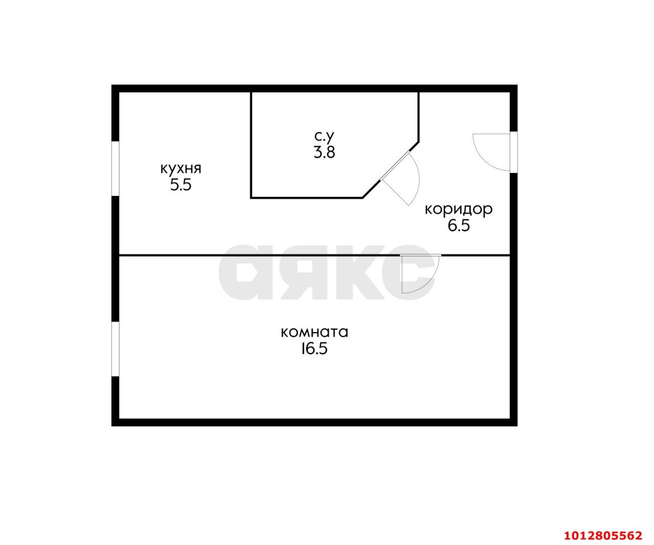Фото №7: 1-комнатная квартира 32 м² - Краснодар, Прикубанский внутригородской округ, мкр. Сады Калинина, ул. Троицкая, 150