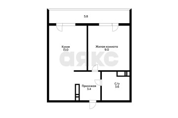 Фото №1: 1-комнатная квартира 35 м² - Краснодар, мкр. жилой комплекс Самолёт-3, ул. Ивана Беличенко, 85