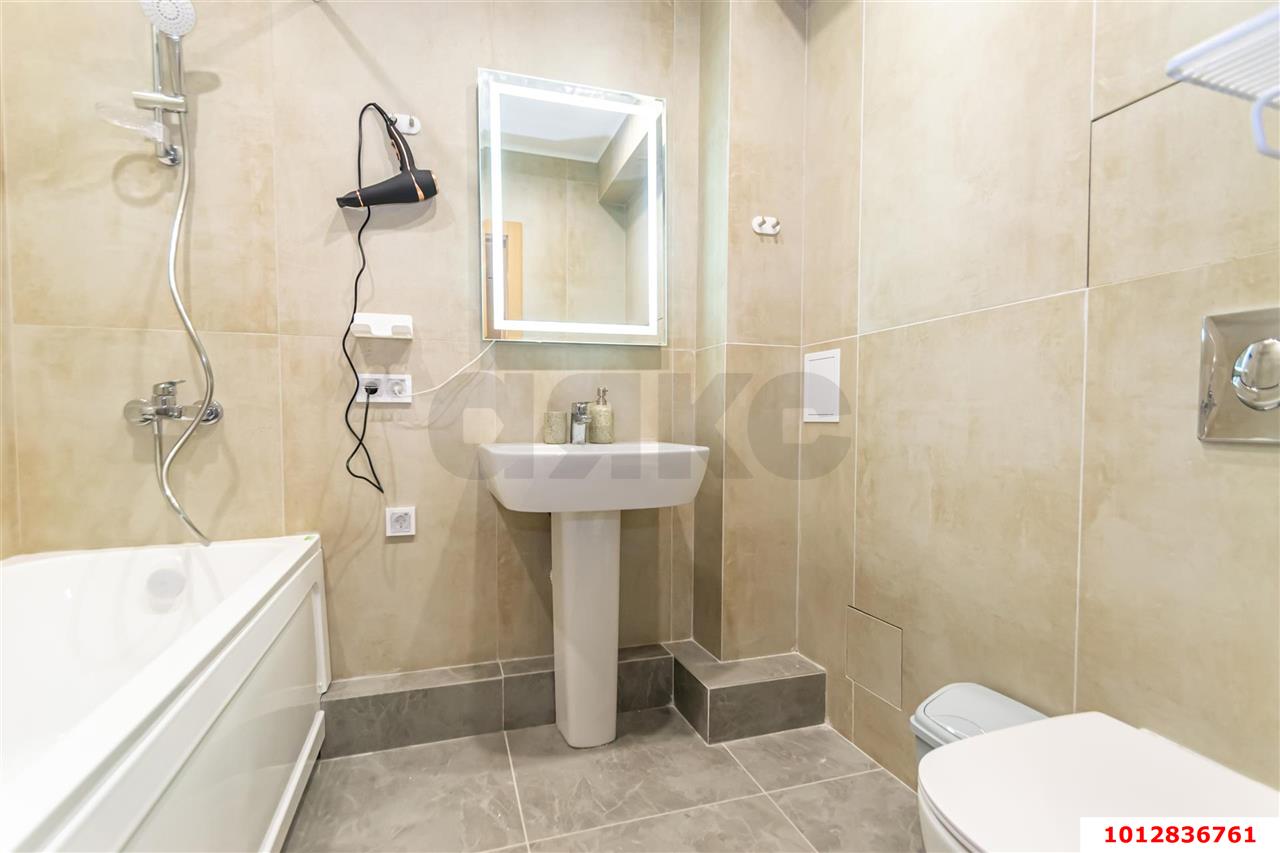 Фото №10: 1-комнатная квартира 48 м² - Краснодар, Карасунский внутригородской округ, Хлопчато-бумажный Комбинат, мкр. жилой комплекс Гранд Пэлэс, ул. Уральская, 75/6