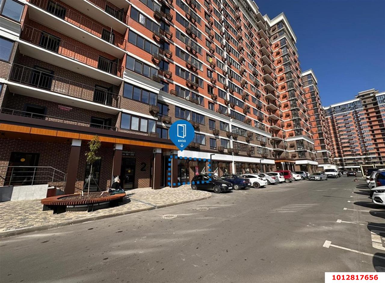 Фото №1: Торговое помещение 49 м² - Краснодар, жилой комплекс Самолёт-4, ул. Западный Обход, 57лит24