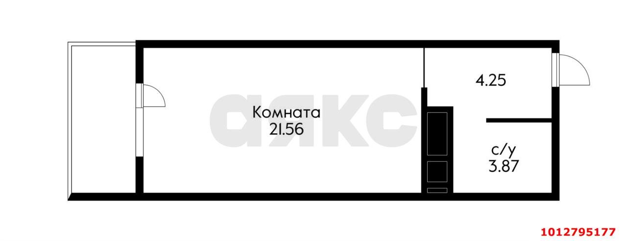 Фото №2: Студия 33 м² - Краснодар, жилой комплекс Парусная Регата, ул. Автолюбителей, 1Д