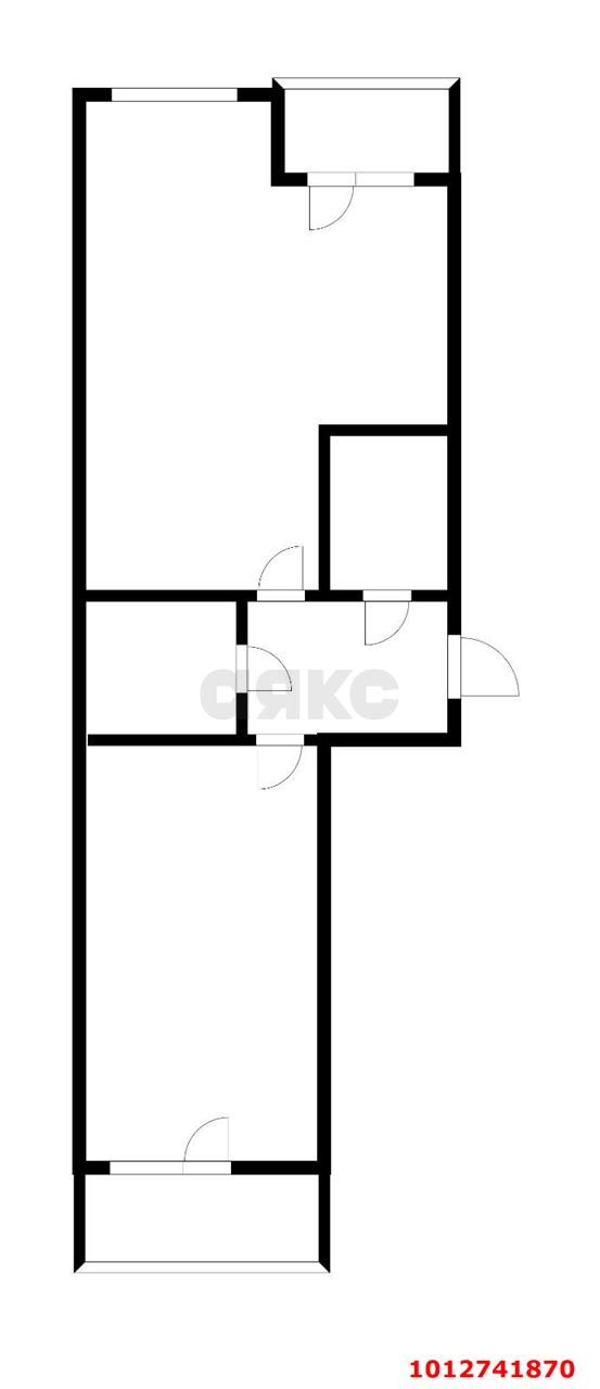 Фото №5: 2-комнатная квартира 52 м² - Краснодар, жилой комплекс Самолёт, ул. Западный Обход, 39/2к5