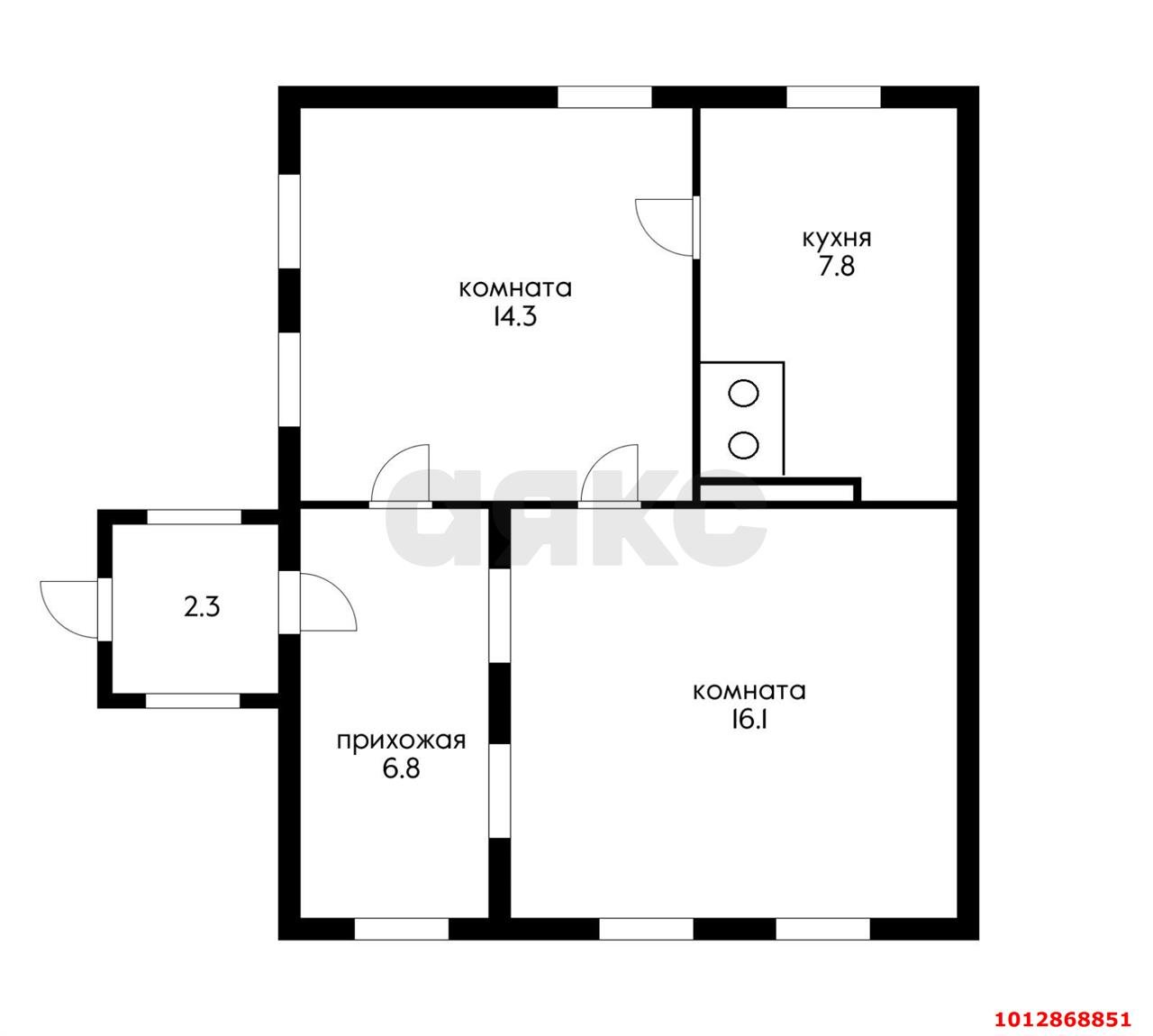 Фото №10: Дом 47 м² + 22.96 сот. - Краснооктябрьский, ул. Первомайская, 21