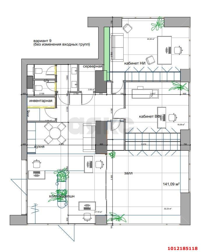 Фото №6: Коммерция 143 м² - Краснодар, Центральный, Центральный внутригородской округ, мкр. Западный внутригородской округ, ул. Чкалова, 8