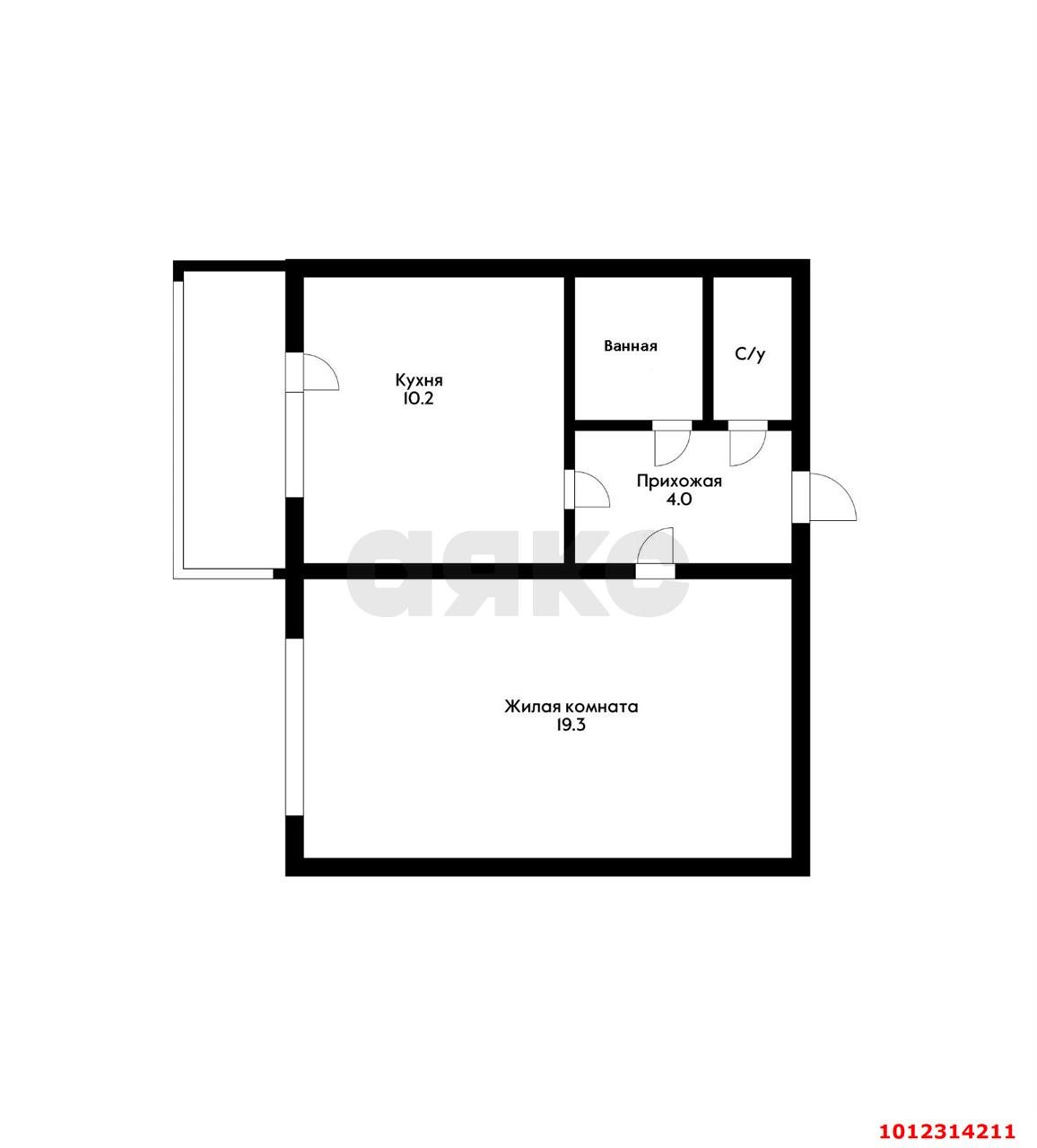 Фото №1: 1-комнатная квартира 40 м² - Краснодар, Дубинка, ул. Ставропольская, 172