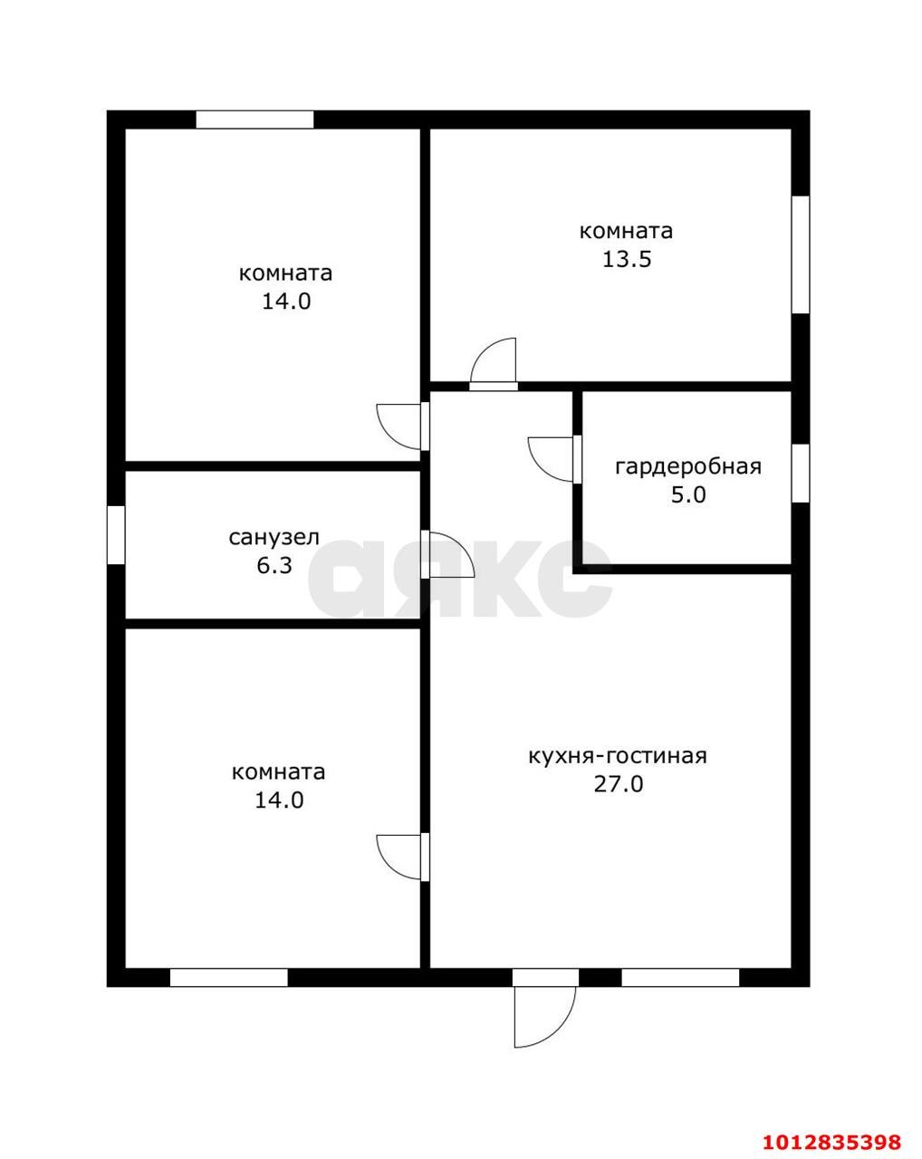 Фото №12: Дом 100 м² + 4 сот. - Ленина, Карасунский внутригородской округ, ст Юбилейное, ул. Солнечная, 14