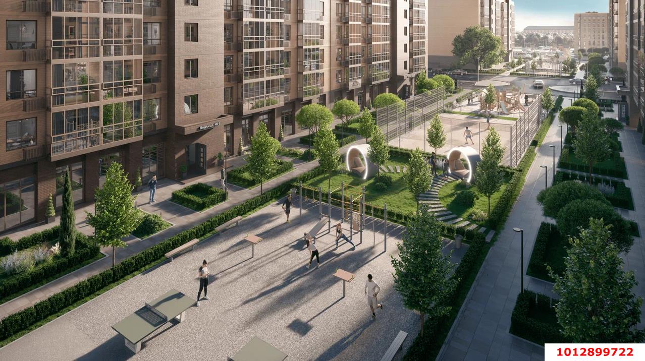 Фото №7: 1-комнатная квартира 39 м² - Южный, жилой комплекс История-2, ул. Казачья, 4к2