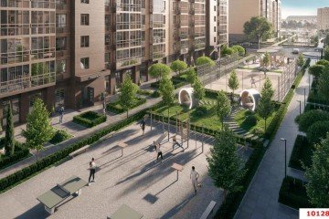 Фото №3: 1-комнатная квартира 39 м² - Южный, мкр. жилой комплекс История-2, ул. Казачья, 4к2