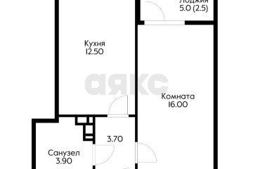 Фото №5: 1-комнатная квартира 39 м² - Южный, мкр. жилой комплекс История-2, ул. Казачья, 4к2