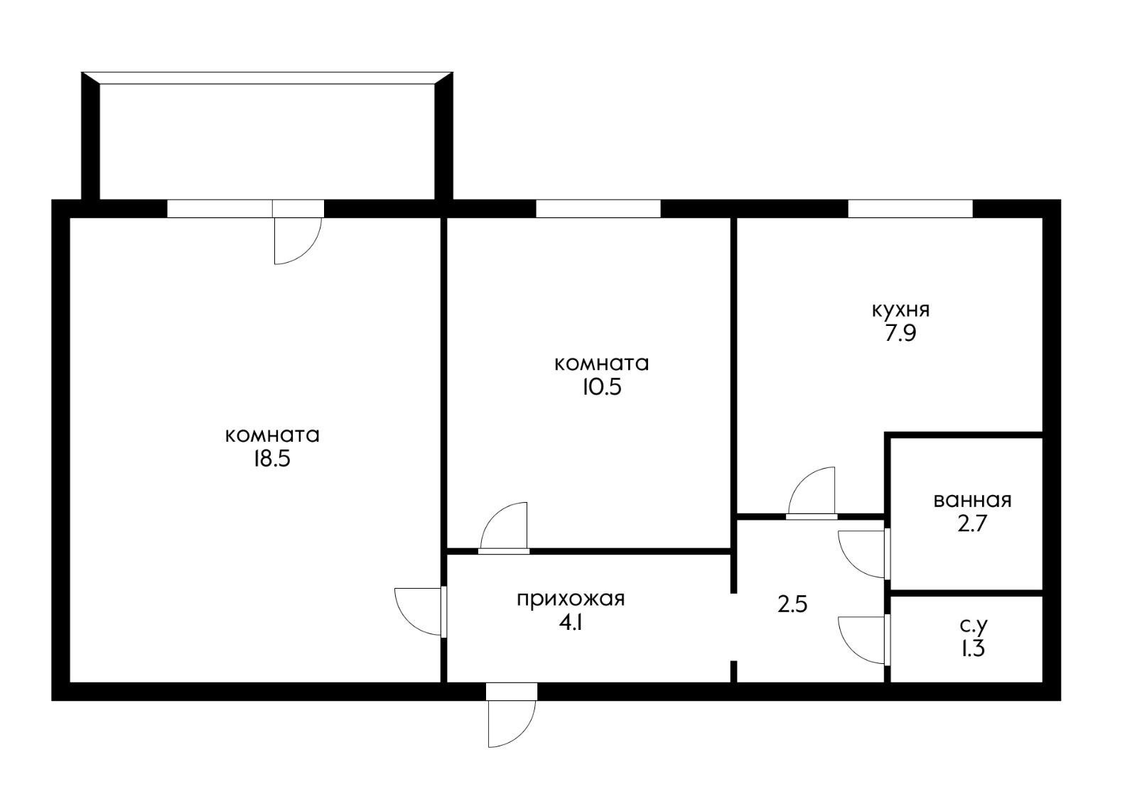 Фото №15: 2-комнатная квартира 50 м² - Краснодар, Прикубанский внутригородской округ, мкр. Новый, ул. 9-я Тихая, 7