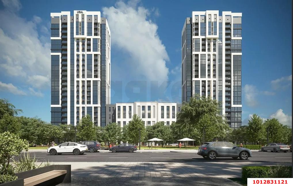 Фото №15: 1-комнатная квартира 35 м² - Краснодар, жилой комплекс Ural, ул. Уральская, 87/7