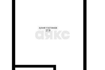 Фото №1: Студия 27 м² - Новая Адыгея, мкр. жилой комплекс Золотая линия 2, ул. Бжегокайская, 25к1