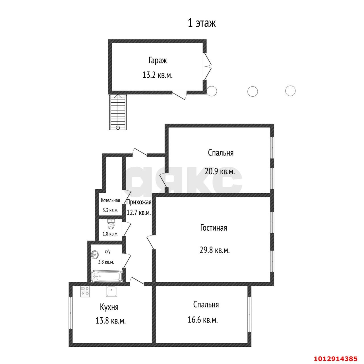 Фото №15: Дом 286 м² + 2.2 сот. - Краснодар, Центральный внутригородской округ, мкр. Покровка, ул. Северная, 508