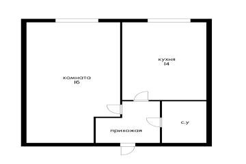Фото №3: 1-комнатная квартира 36 м² - Российский, мкр. жилой комплекс Лучистый, ул. Шевкунова, 5