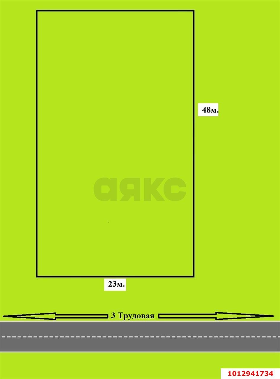 Фото №7: Земельный участок под ИЖС 10.58 сот. - Краснодар, Новый, ул. 3-я Трудовая, 15