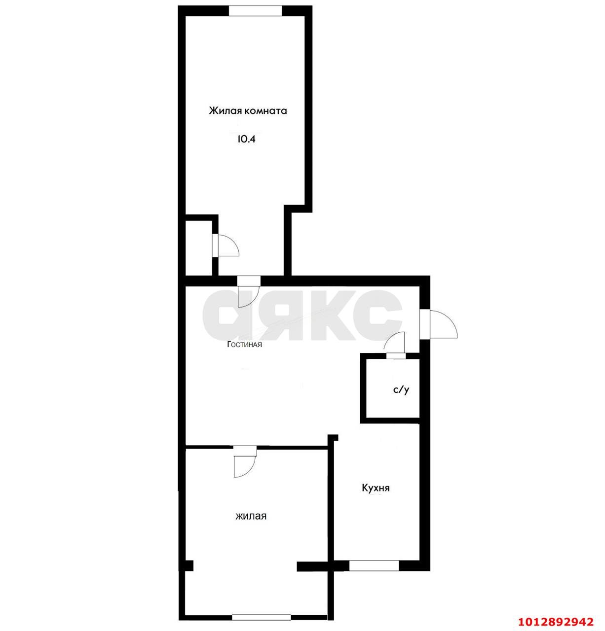 Фото №15: 2-комнатная квартира 40 м² - Краснодар, Карасунский внутригородской округ, мкр. Черёмушки, ул. Ставропольская, 107/2