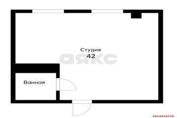 Фото №5: 1-комнатная квартира 42 м² - Краснодар, мкр. Гидростроителей, ул. имени Дмитрия Благоева, 29к3