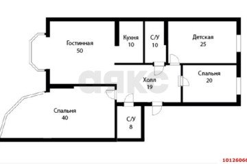 Фото №2: 3-комнатная квартира 136 м² - Краснодар, мкр. Центральный, ул. Кубанская Набережная, 37
