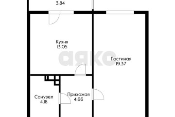 Фото №3: 1-комнатная квартира 40 м² - Краснодар, мкр. Восточно-Кругликовский, ул. Генерала Трошева, 47