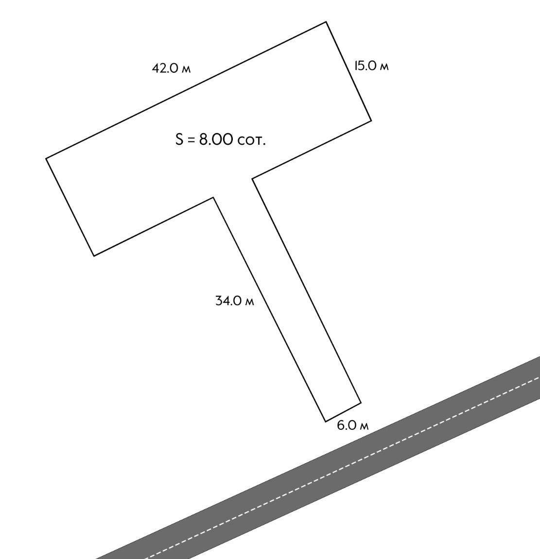 Фото №2: Земельный участок 8 сот. - Козет, ул. Советская, 2