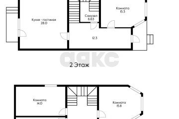 Фото №1: Дом 140 м² - Краснодар, п. коттеджный  Изумрудный Город, ул. имени Героя Василия Глаголева, 32