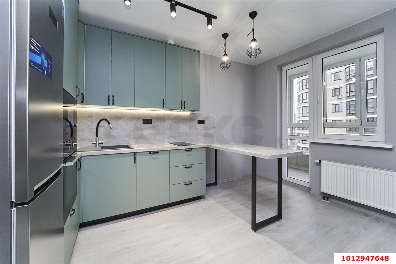 Фото №1: 1-комнатная квартира 43 м² - Краснодар, ЖК На Высоте, жилой комплекс На высоте, Прикубанский внутригородской округ, мкр. Фестивальный, ул. Каляева, 263/4