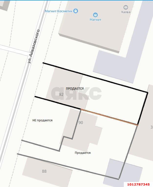 Фото №5: Земельный участок 4.97 сот. - Краснодар, Центральный внутригородской округ, мкр. Черёмушки, ул. Бургасская, 30
