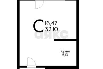 Фото №5: Студия 34 м² - Краснодар, мкр. жилой комплекс Жемчужина, ул. имени Ф.И. Шаляпина, 30/1лит3