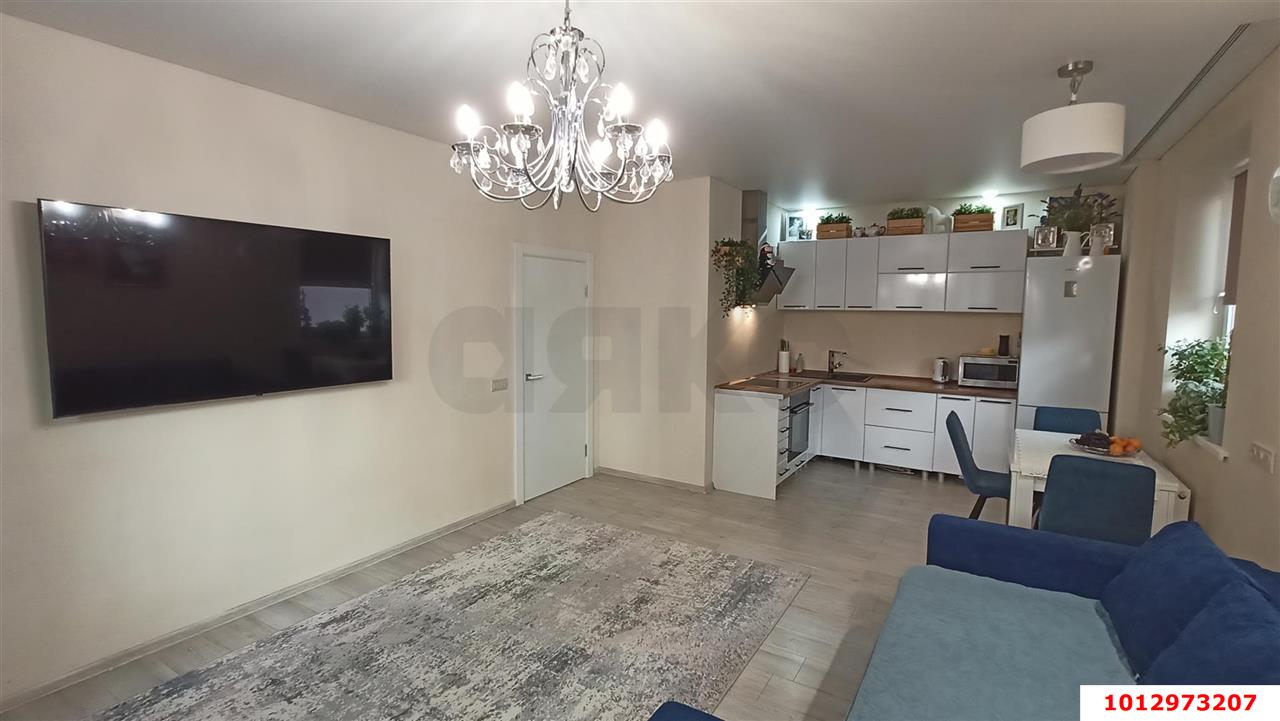 Фото №2: 2-комнатная квартира 53 м² - Краснодар, Карасунский внутригородской округ, Гидростроителей, мкр. Почтовый, пр-кт имени писателя Знаменского, 20