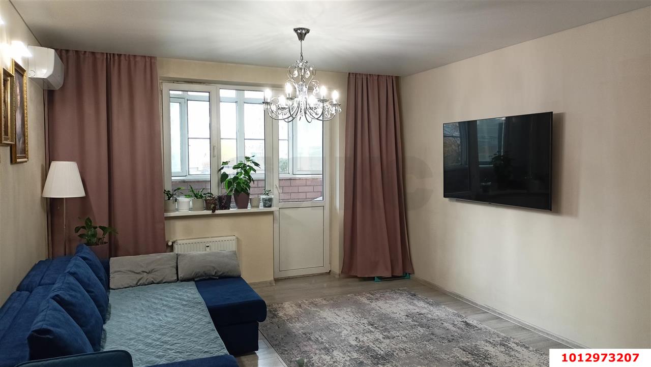 Фото №5: 2-комнатная квартира 53 м² - Краснодар, Карасунский внутригородской округ, Гидростроителей, мкр. Почтовый, пр-кт имени писателя Знаменского, 20