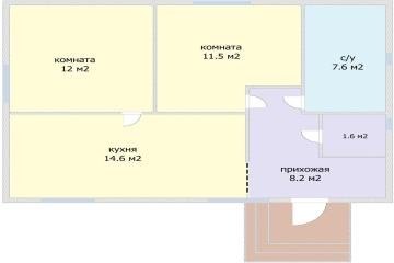 Фото №5: Дом 55 м² - Шоссейное, мкр. Прикубанский внутригородской округ, ул. Заводская, 13