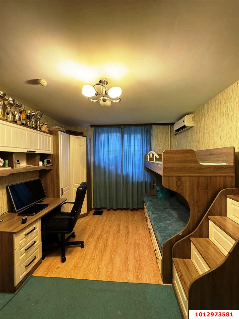 Фото №8: 3-комнатная квартира 77 м² - Краснодар, Западный внутригородской округ, Кожзавод, мкр. Военный городок № 1, ул. имени Калинина, 350/8