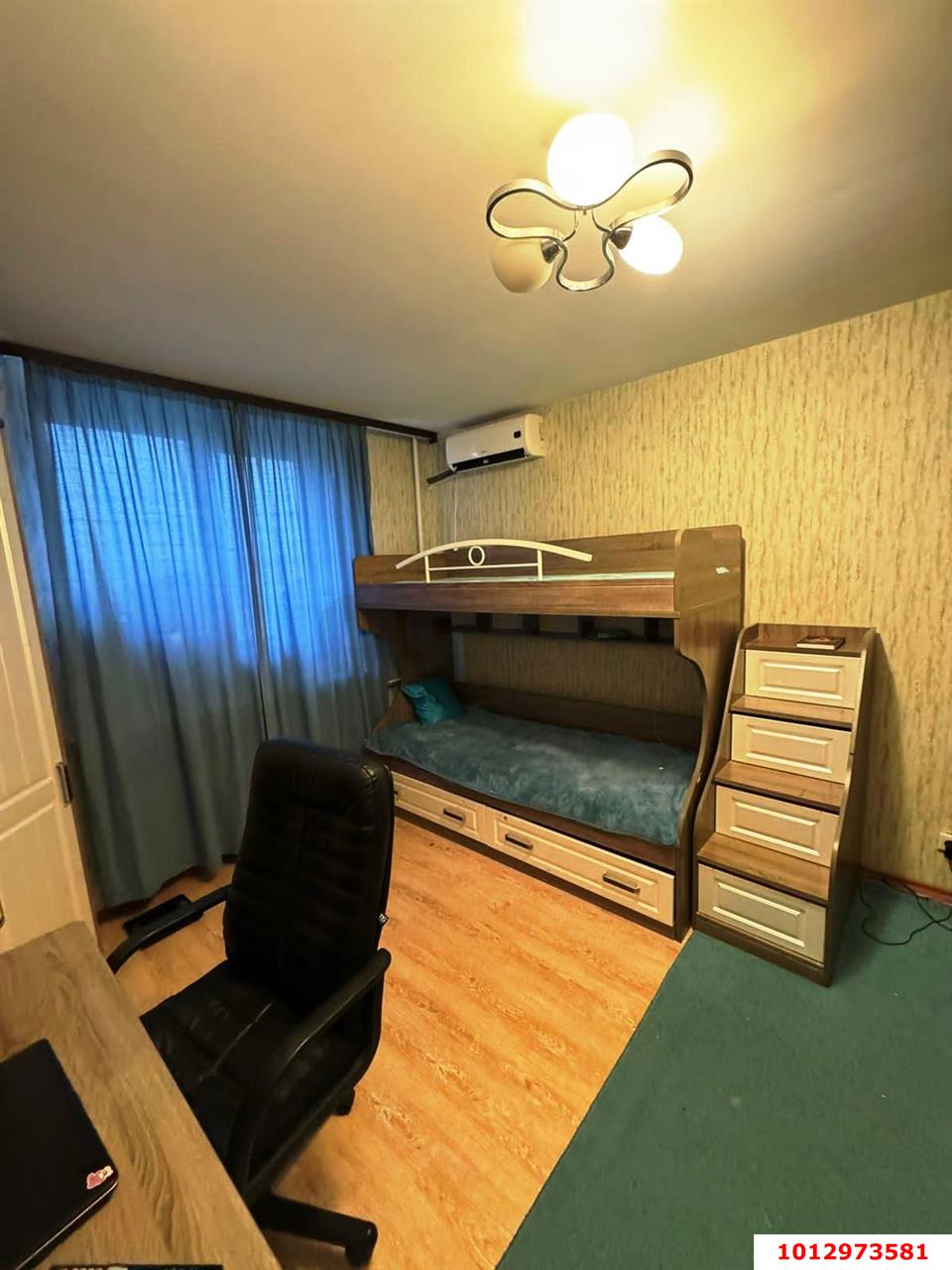 Фото №5: 3-комнатная квартира 77 м² - Краснодар, Западный внутригородской округ, Кожзавод, мкр. Военный городок № 1, ул. имени Калинина, 350/8