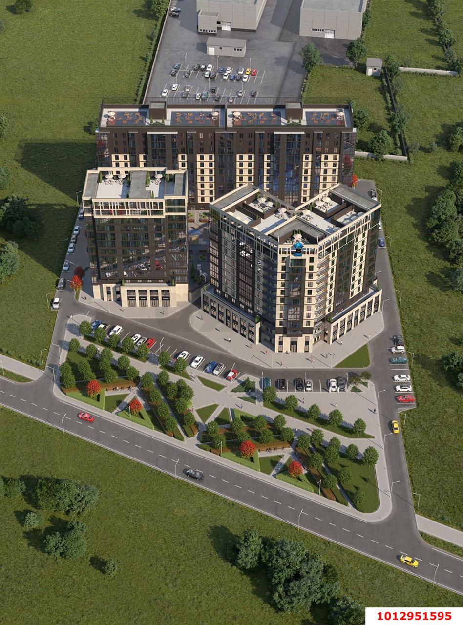 Фото №9: Студия 21 м² - Яблоновский, жилой комплекс Вектор, ул. Базовская, 21