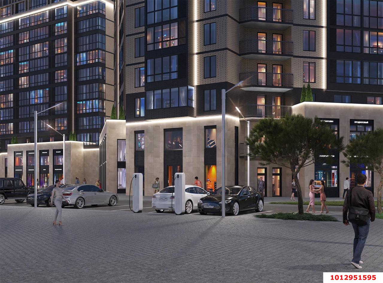 Фото №2: Студия 21 м² - Яблоновский, жилой комплекс Вектор, ул. Базовская, 21