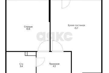 Фото №4: 1-комнатная квартира 37 м² - Краснодар, мкр. жилой комплекс Ракурс, ул. имени Героя Ростовского, 8к4