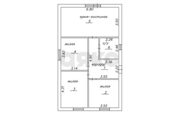 Фото №2: Дом 80 м² - Елизаветинская, ст Фруктовый, ул. Вишнёвая, 541