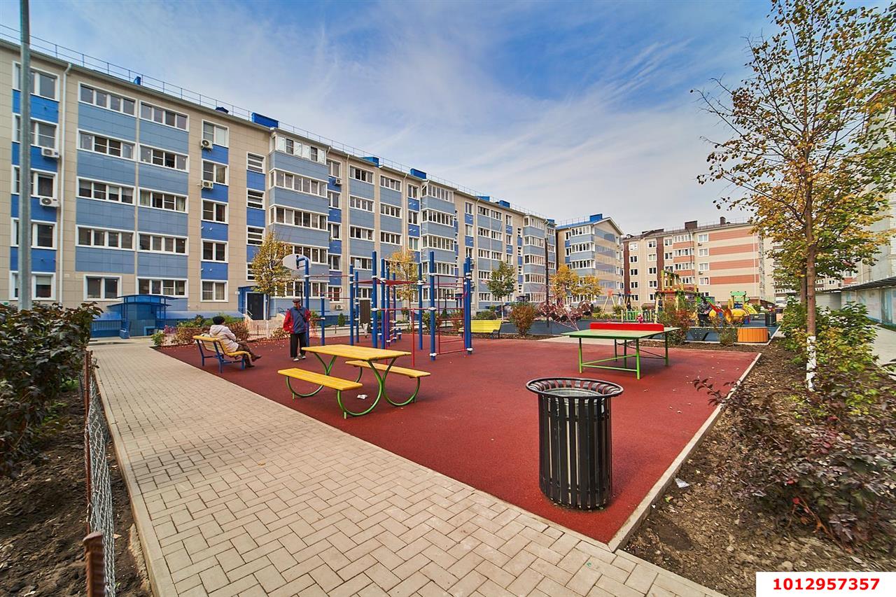 Фото №6: 1-комнатная квартира 36 м² - Краснодар, Прикубанский внутригородской округ, мкр. жилой комплекс Краснодарский, ул. Краеведа Соловьёва, 2/2