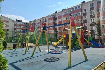 Фото №1: 1-комнатная квартира <span class="whitespace-nowrap">36 м²</span>, <span class="whitespace-nowrap">7/8 эт.</span> - Краснодар, мкр. жилой комплекс Краснодарский, ул. Краеведа Соловьёва, 2/2