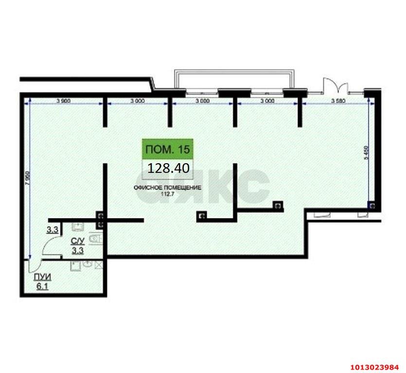 Фото №12: Коммерция 128 м² - Краснодар, Прикубанский внутригородской округ, мкр. жилой комплекс Ракурс, ул. имени Героя Ростовского, 8к4