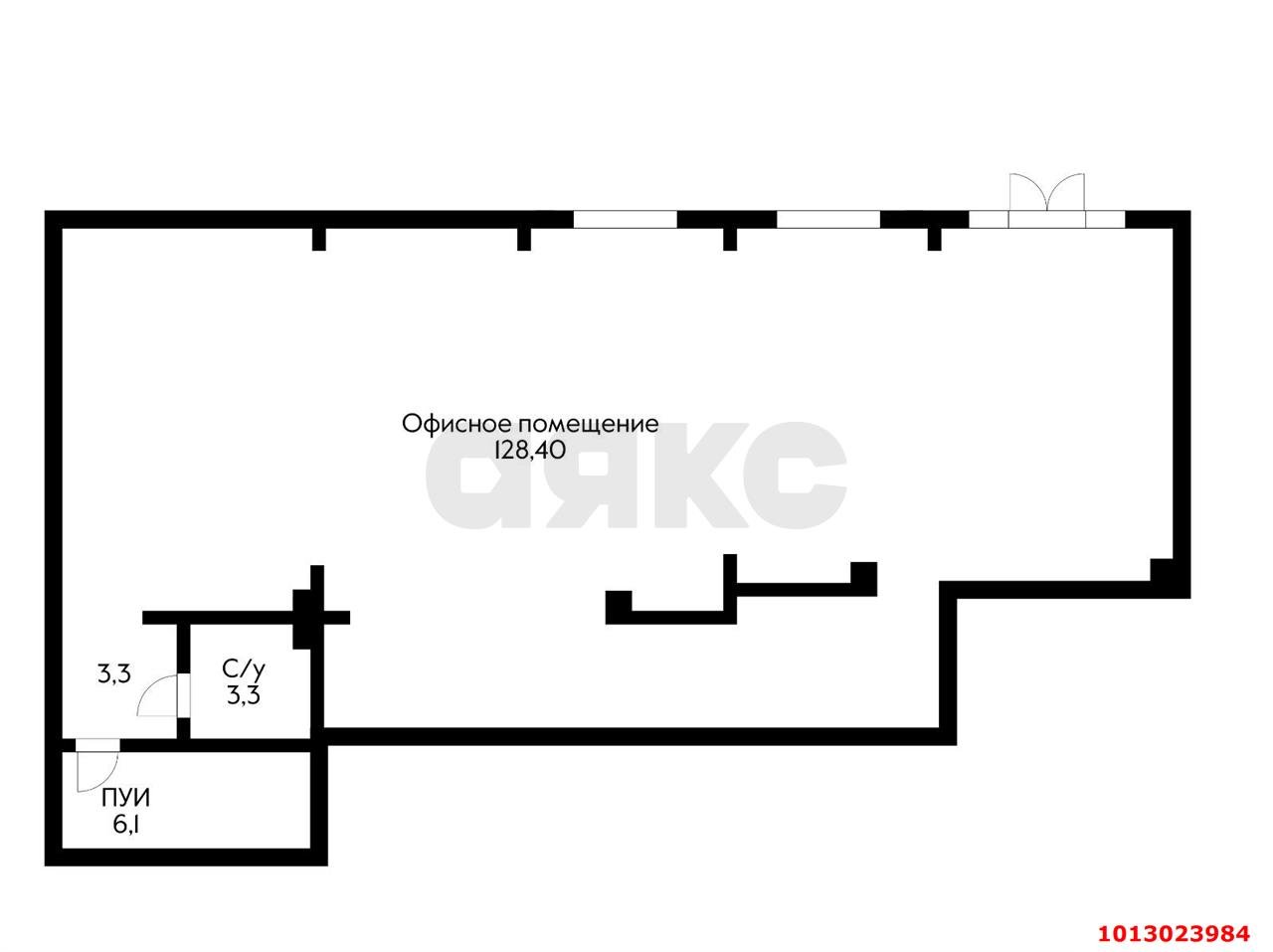 Фото №3: Торговое помещение 129 м² - Краснодар, жилой комплекс Ракурс, ул. имени Героя Ростовского, 8к4