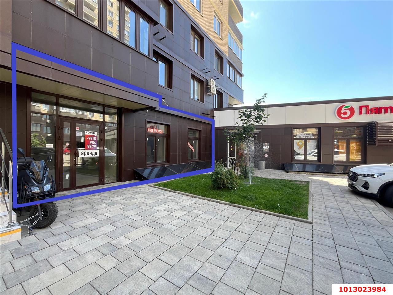 Фото №1: Торговое помещение 129 м² - Краснодар, жилой комплекс Ракурс, ул. имени Героя Ростовского, 8к4