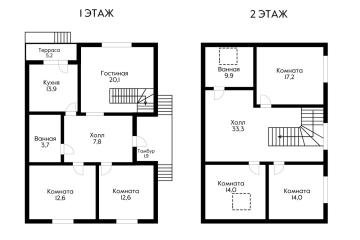 Фото №2: Дом 167 м² - Ленина, мкр. территория ДНТ Виктория, ул. Парковая, 5
