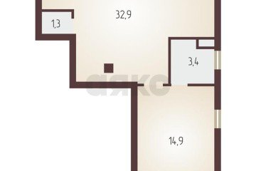 Фото №2: Торговое помещение 55 м² - Краснодар, мкр. жилой комплекс Европа-Сити, ул. Византийская, 6